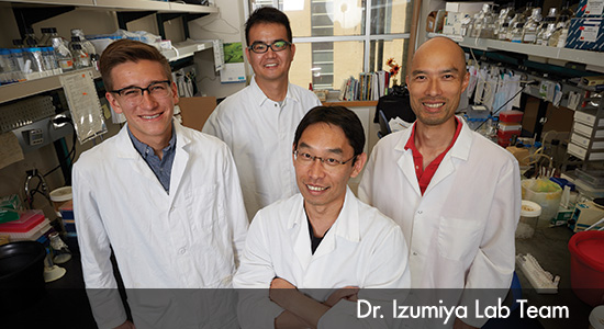 Yoshihiro Izumiya's Research Lab Team (c) UC Regents. All rights reserved.
