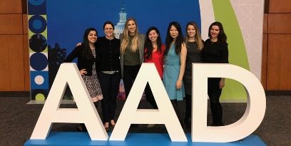 People at American Academy of Dermatology meeting (c) UC Regents. All rights reserved.