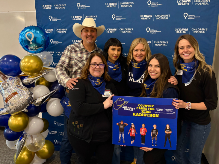 The Children’s Miracle Network at UC Davis team