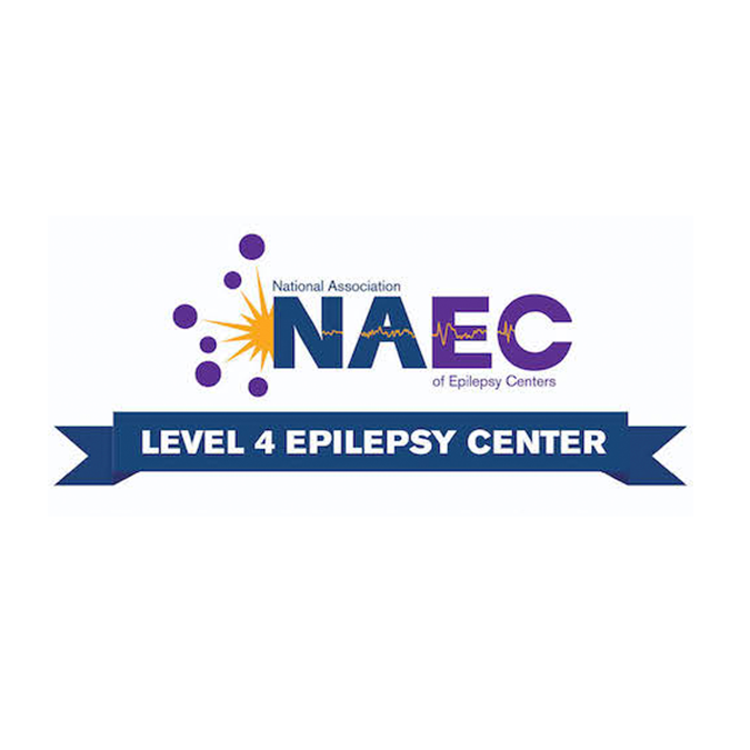 NAEC badge: Level 4 Epilepsy Center