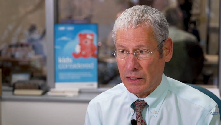 Dr. Dean Blumberg, chief of pediatric infectious diseases at UC Davis Children’s Hospital.