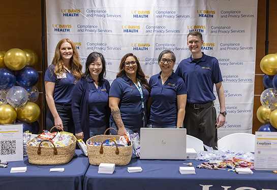 Ethics and Compliance Week table