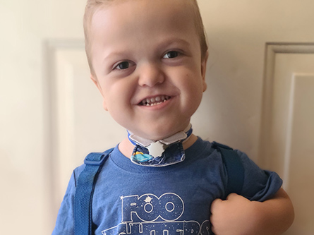 Theodore smiling