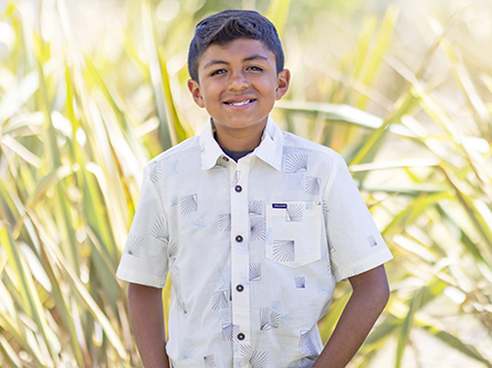 Pediatric cancer patient Isaac