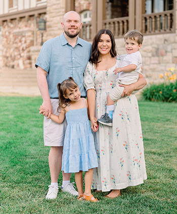 Leo and his family