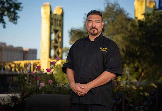 UC Davis Health Executive Chef Santana Diaz