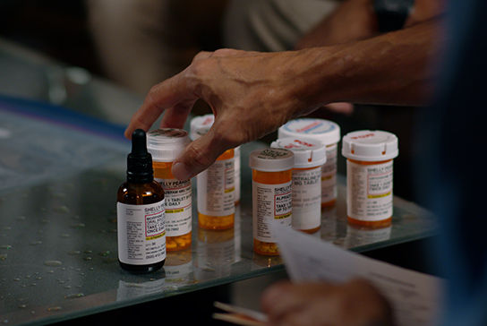 Taking medication