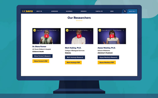 From Labs to Lives website