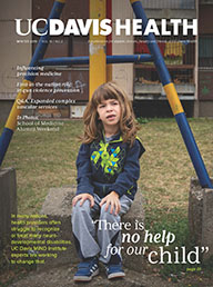 UC Davis Health Magazine Winter 2019 cover