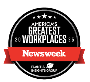 America’s Greatest Workplaces 2025 Newsweek badge