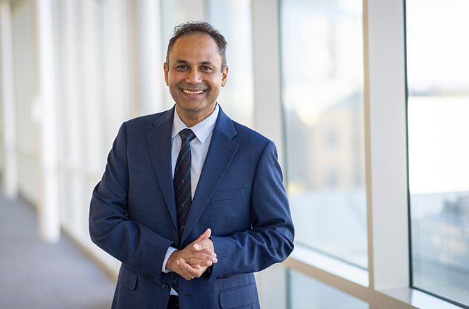 Ophthalmologist Kanishka Thiran Jayasundera.