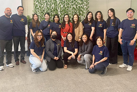 UC Davis team in a large group photo.