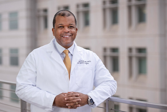 Thoracic surgeon David Tom Cooke.