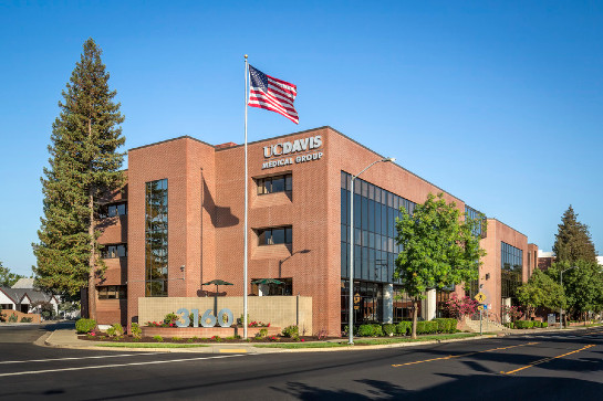 Outside of the UC Davis Health midtown clinic location