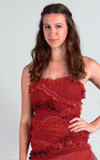 Designer: Faye Lessler; Model: Lily Rothrock. © UC Regents.