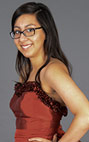 Designer and model: Lisa Romero.
