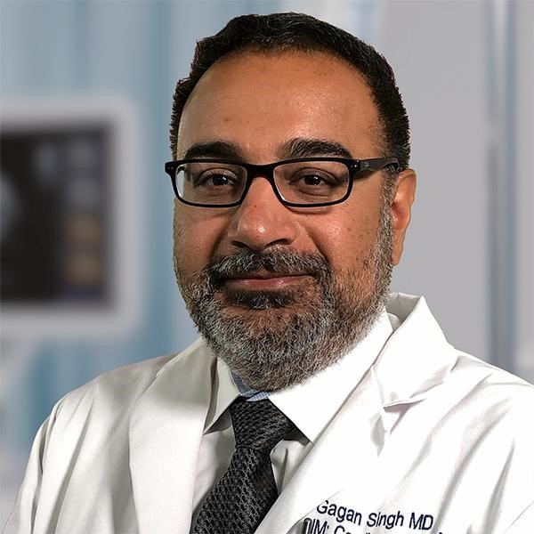 Gagan Singh, a physician and director of the structural heart program