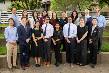 Nephrology fellows and faculty pose together