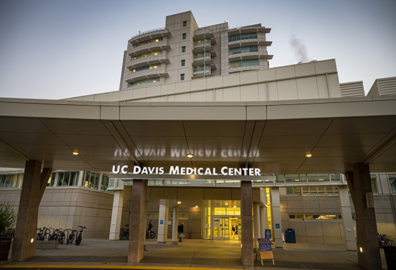 Medical Center building entrance