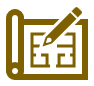 icon depicting a blueprint
