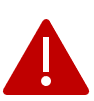 icon with an exclamation point in a triangle, indicating a hazard