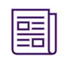 icon depicting a newspaper