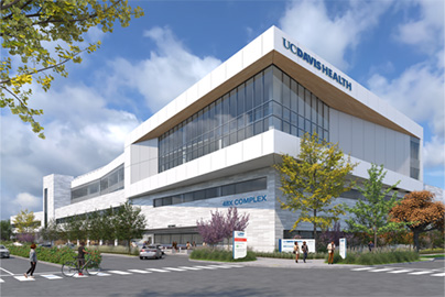 48X complex building at UC Davis Health
