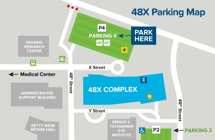 48X Parking Map