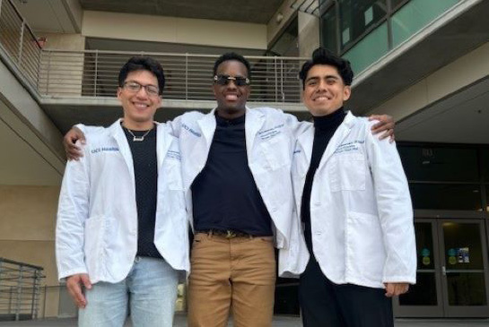 A group of post bac students 