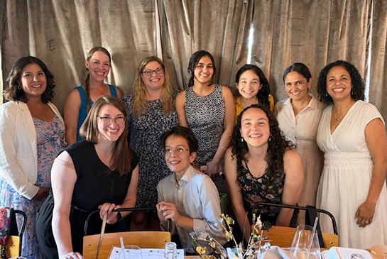 Interns and program faculty celebrating 2026 graduation