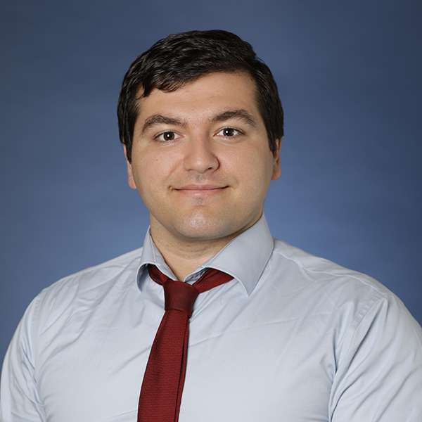 Portrait of medical physics resident Gevork Gevorkyan