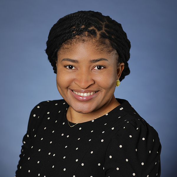 Portrait of radiation oncology resident Ijeoma Nwoguh