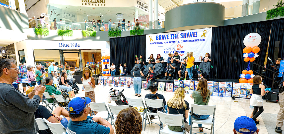 St. Baldrick’s creates shear shenanigans while supporting  young cancer warriors