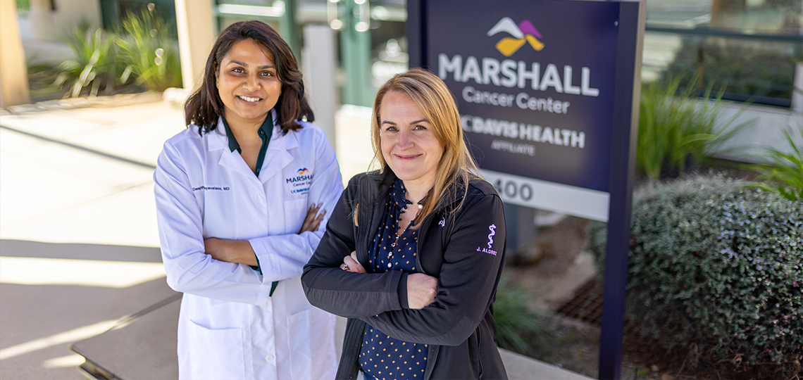 Expert cancer care close to home: 2 new UC Davis Health clinicians join Marshall Cancer Center