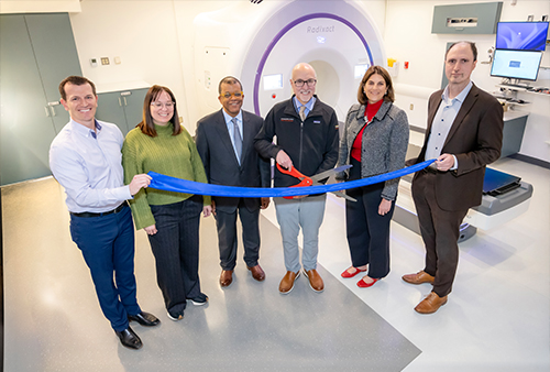 A ribbon cutting for the Accuray Radixact System was held Feb. 3, 2026.