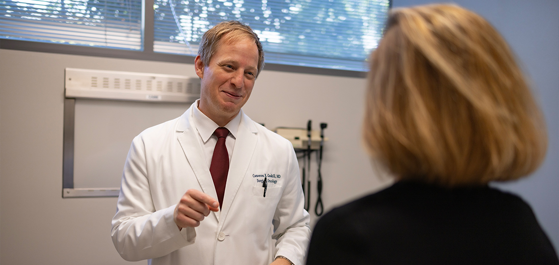 Meet Cameron Gaskill, surgical oncologist