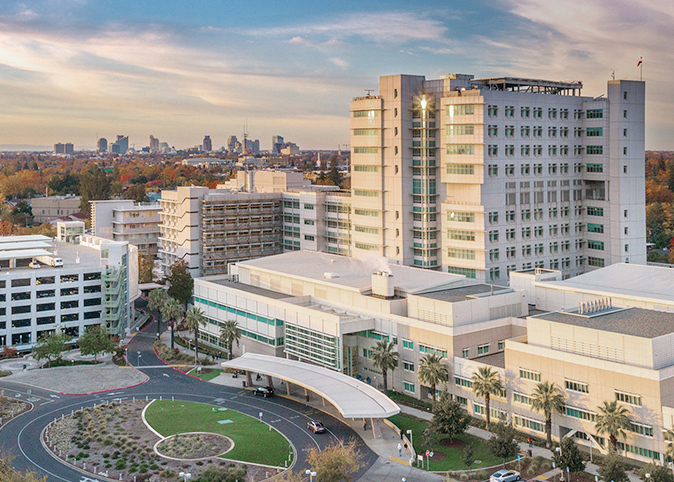 UC Davis Medical Center interior.
