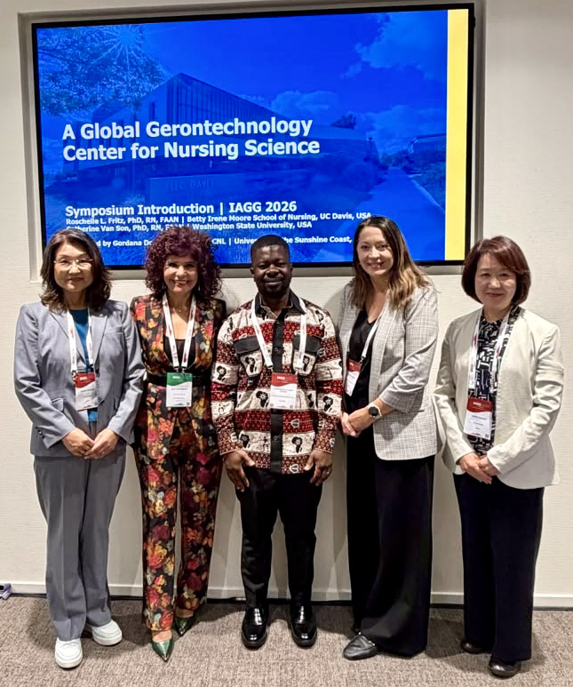 Global Gerontechnology Center for Nursing Science at international conference